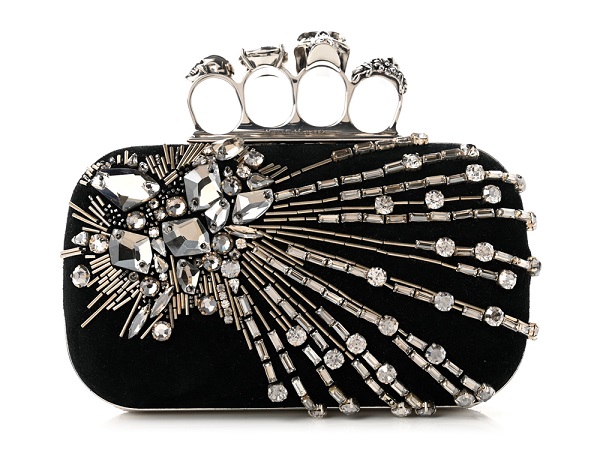 Alexander McQueen Skull Box Clutch