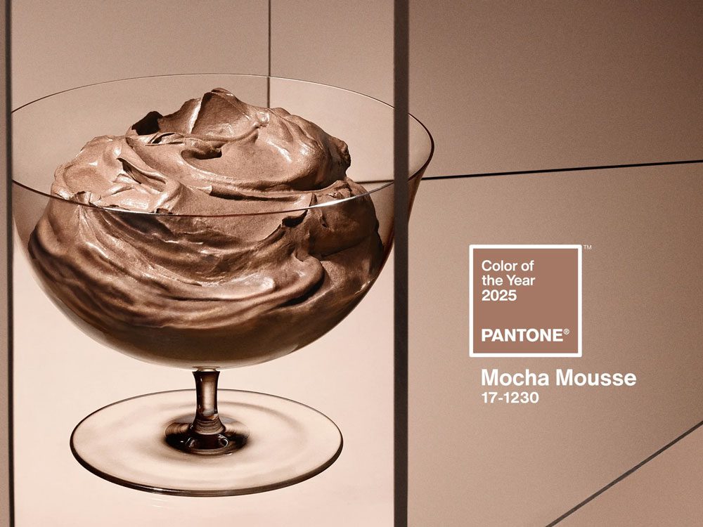 Pantone Mocha Mousse 17-230 2025