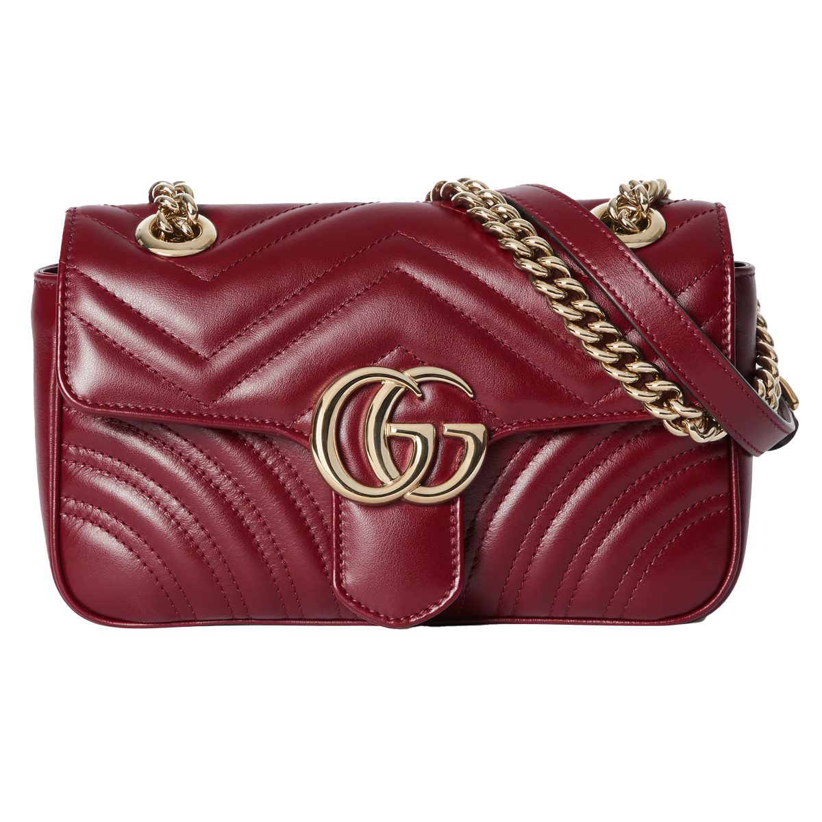 gucci GG Marmont mini shoulder bag rosso