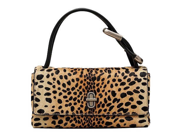 marc jacobs the cheetah haircalf mini dual bag