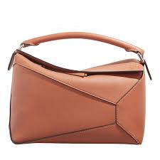 sac Loewe Puzzle marron